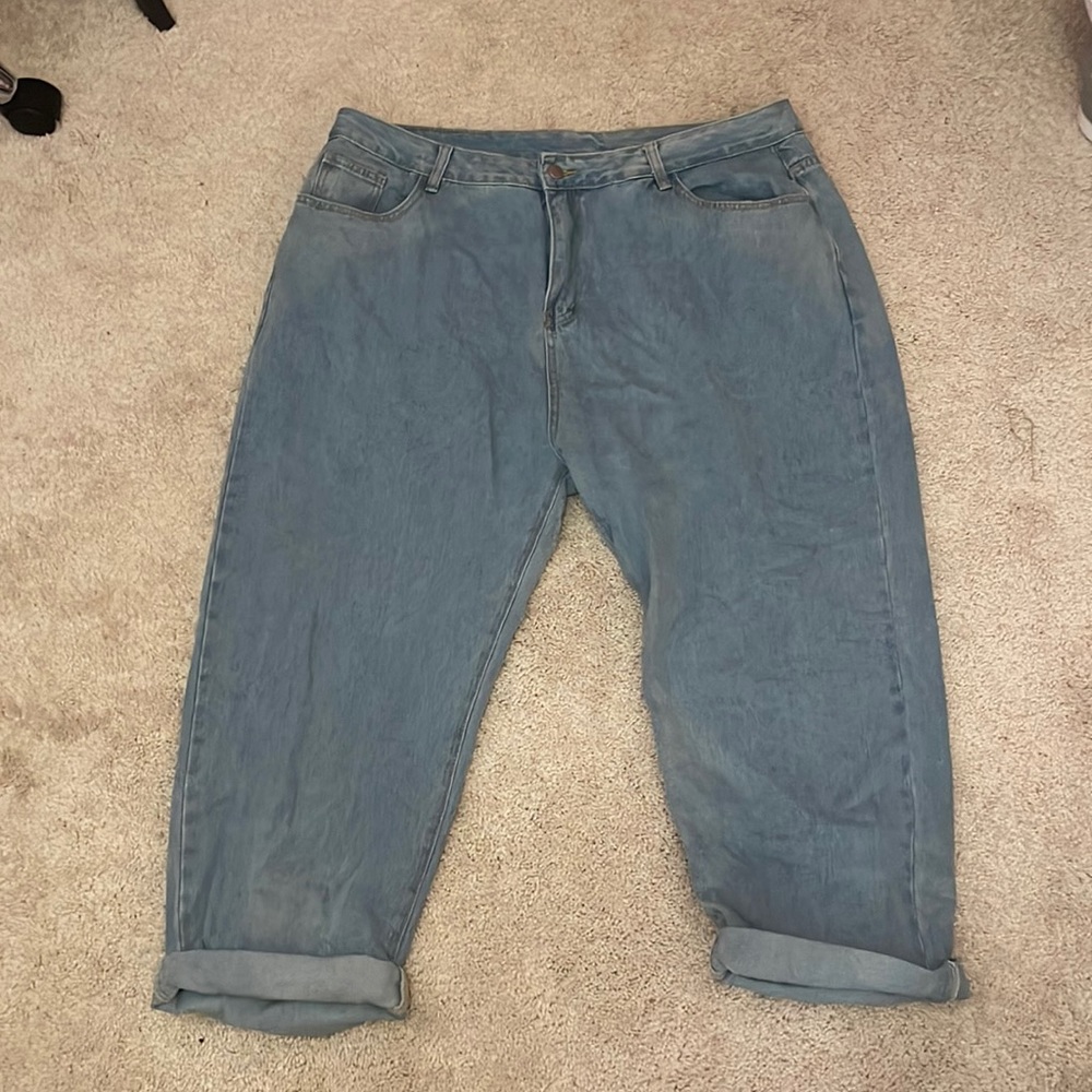 Shein size 3XL straight cut jeans